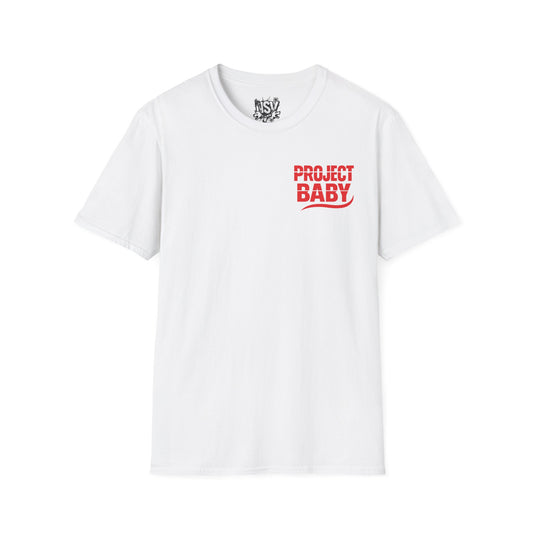 T-Shirt — 'Project Baby' Front & 'Death B4 Dishonor' Snake Tattoo Tee