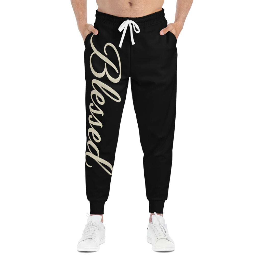 Blessed with wings Athletic Joggers (AOP)
