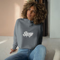 Drip 'Sorry' Cropped Hoodie — Broken Heart Graffiti Streetwear