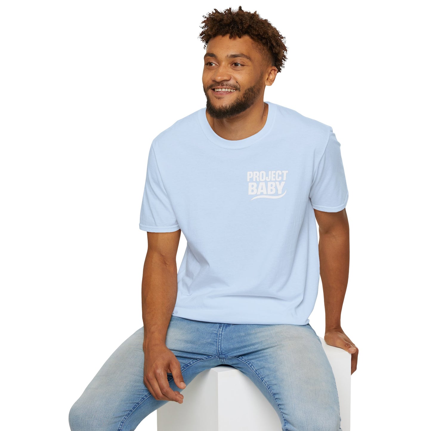 T-Shirt — 'Project Baby' Front & 'Death B4 Dishonor' Snake Tattoo Tee