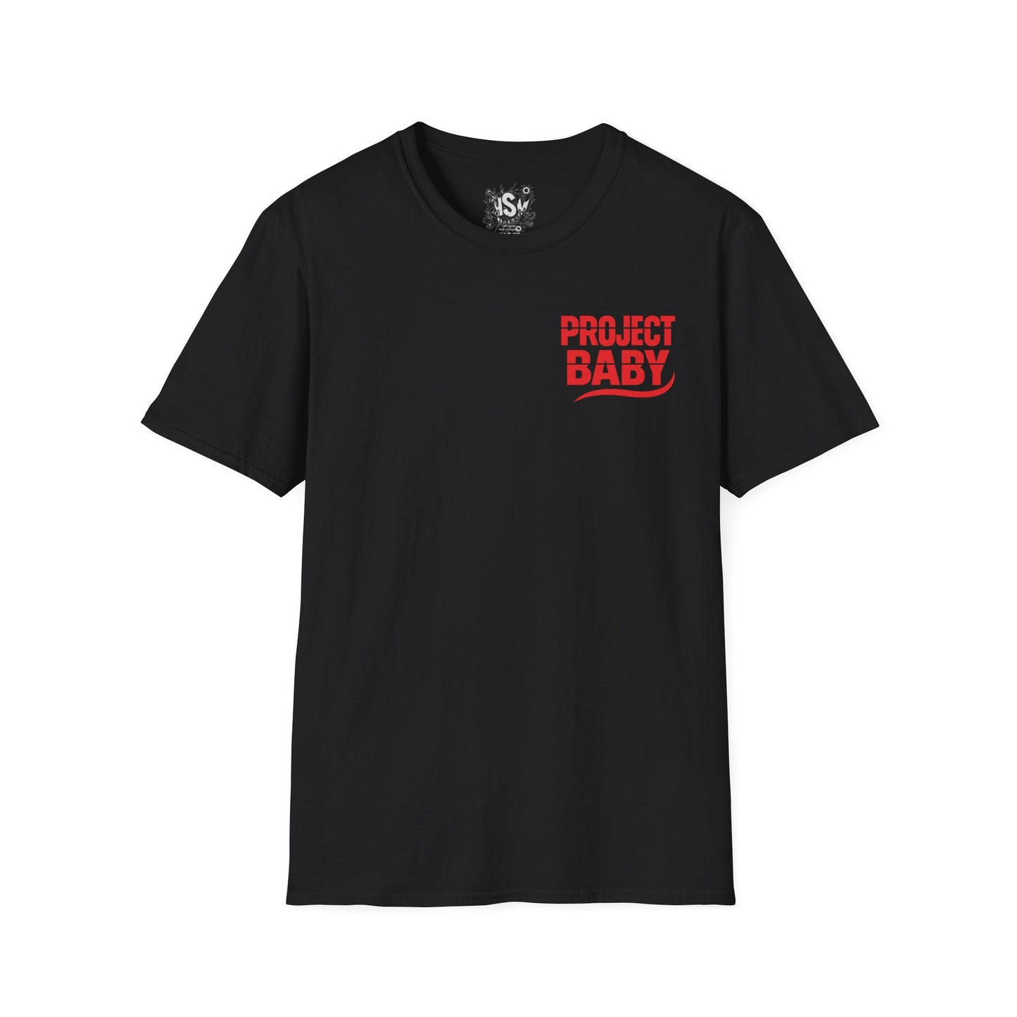 T-Shirt — 'Project Baby' Front & 'Death B4 Dishonor' Snake Tattoo Tee