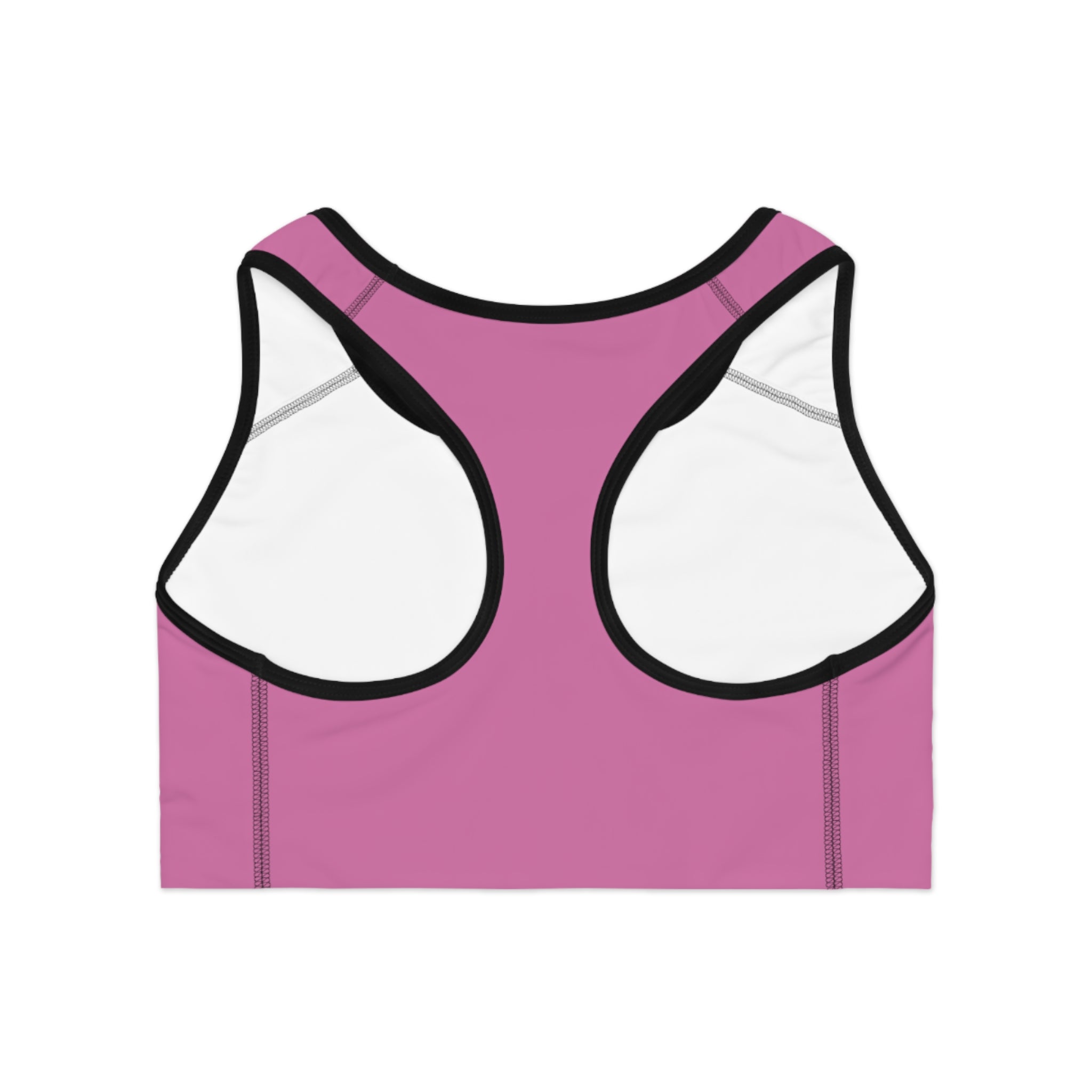 Bama Baddie Sports Bra — Pink Drip Script Activewear