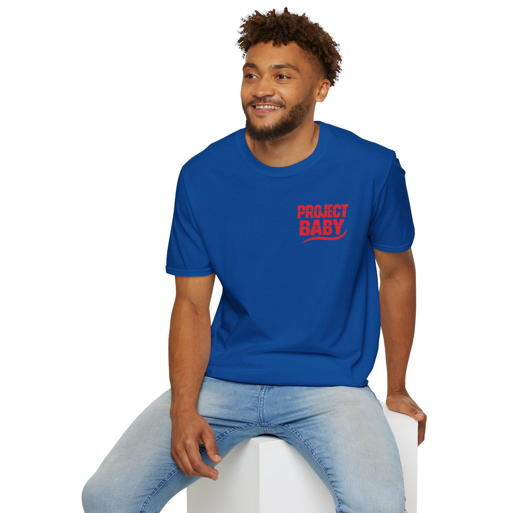 T-Shirt — 'Project Baby' Front & 'Death B4 Dishonor' Snake Tattoo Tee