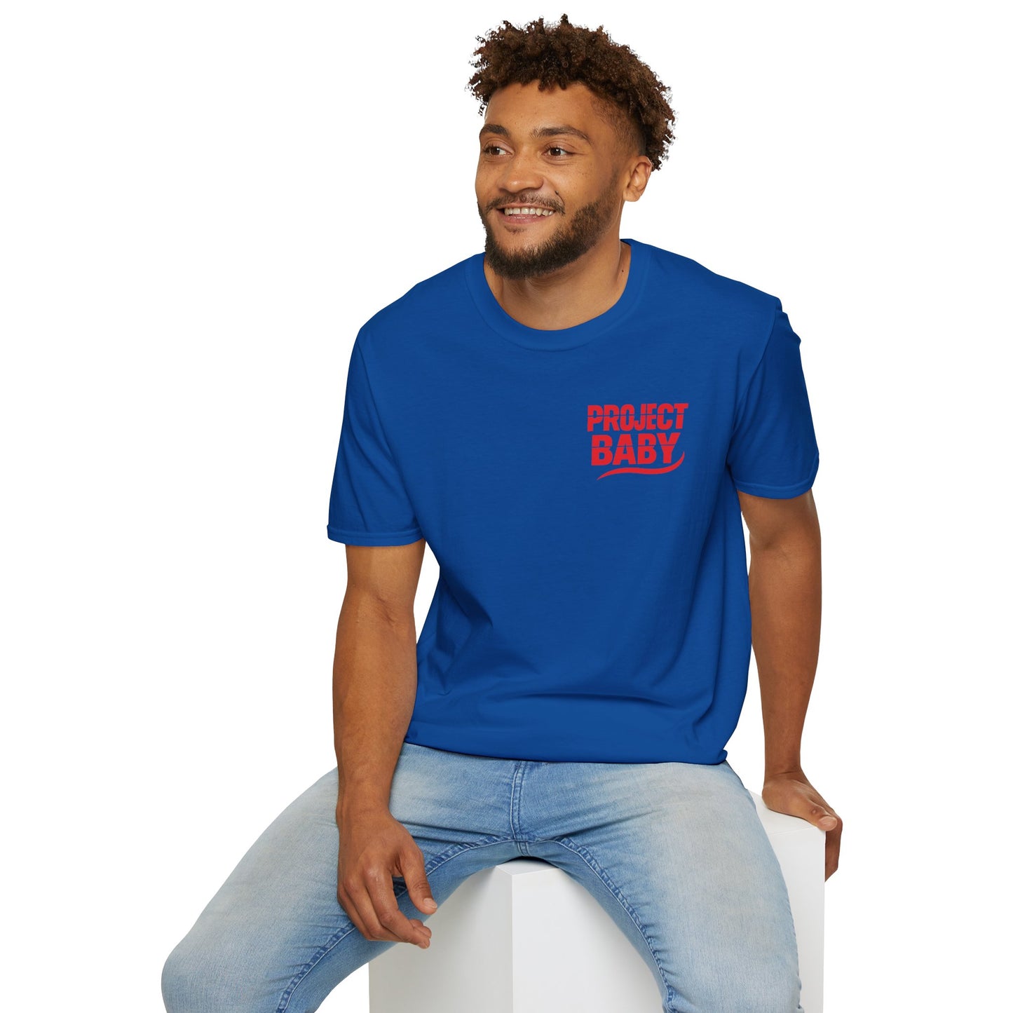 T-Shirt — 'Project Baby' Front & 'Death B4 Dishonor' Snake Tattoo Tee