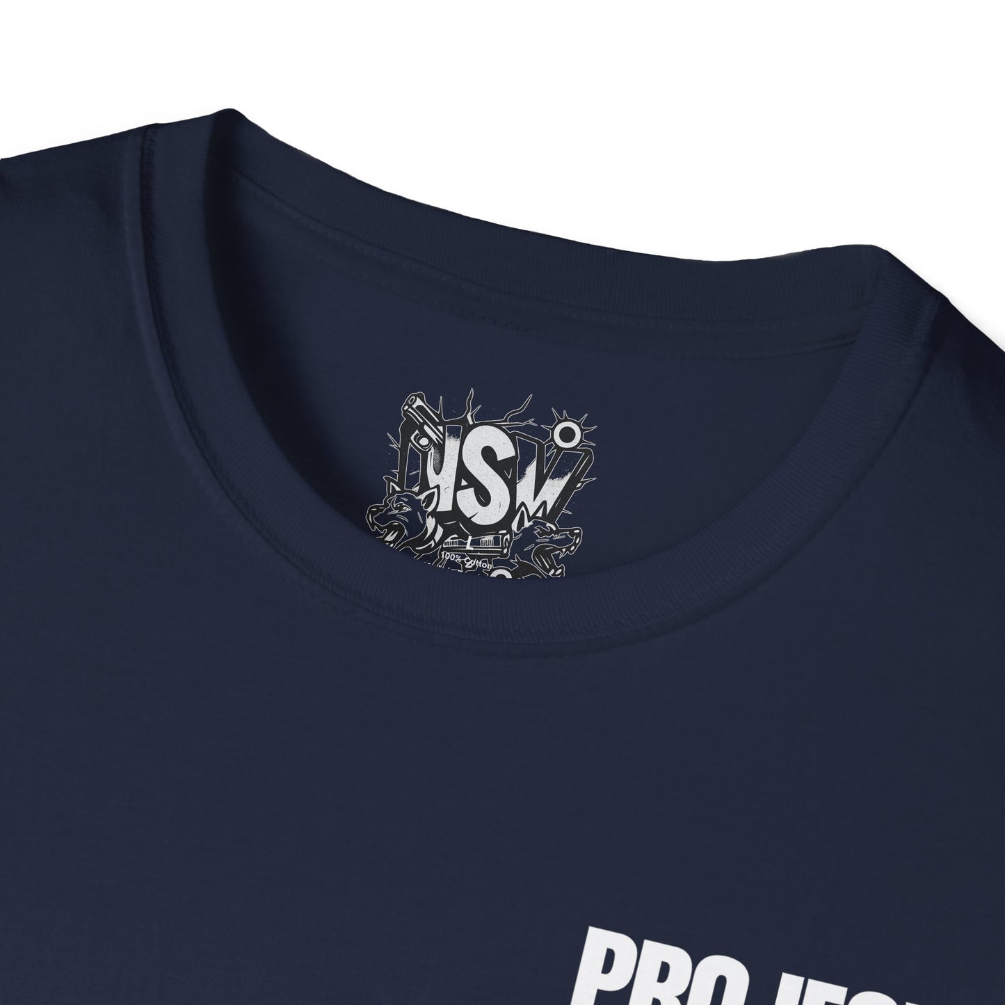 T-Shirt — 'Project Baby' Front & 'Death B4 Dishonor' Snake Tattoo Tee