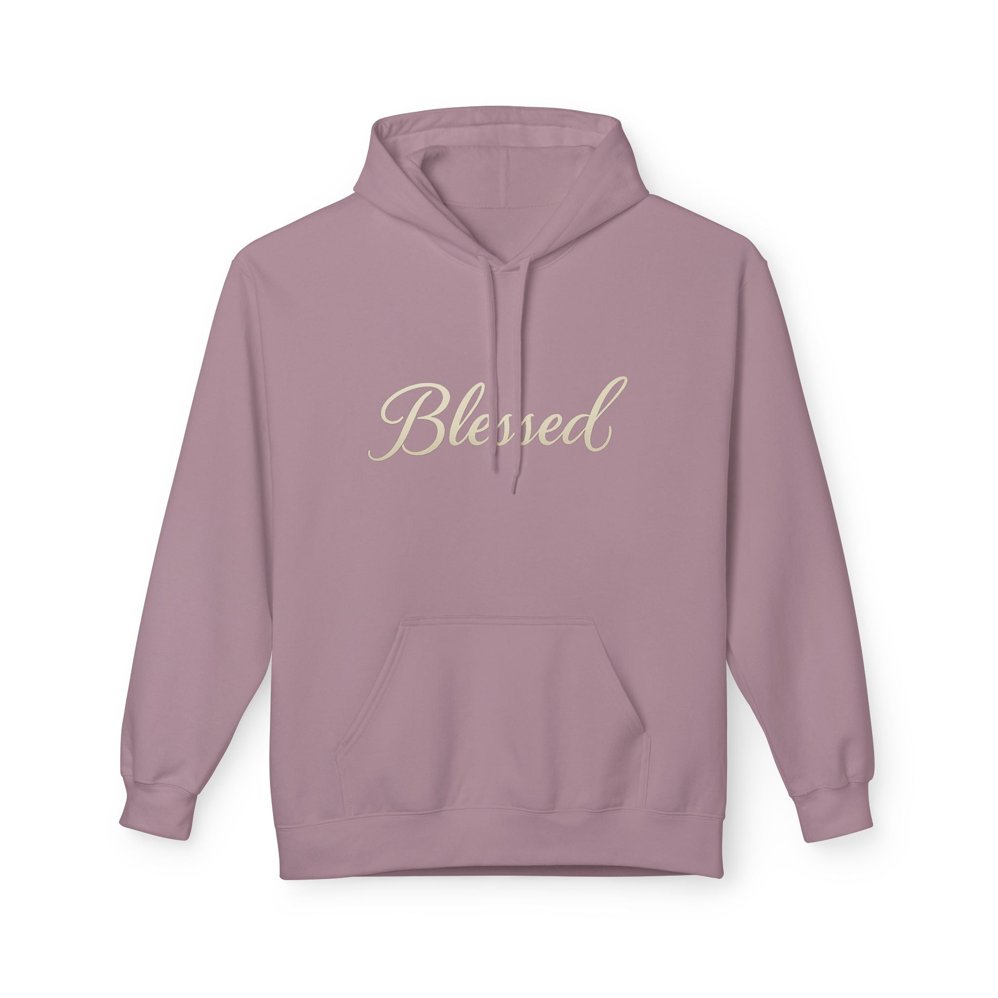 Blessed Hoodie with Angel Wings — Spiritual Christian Pullover, Faith-Inspired Gift