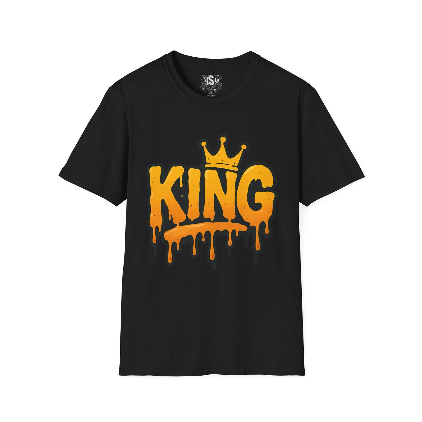 King Drip T-Shirt — Graffiti Crown Streetwear Tee