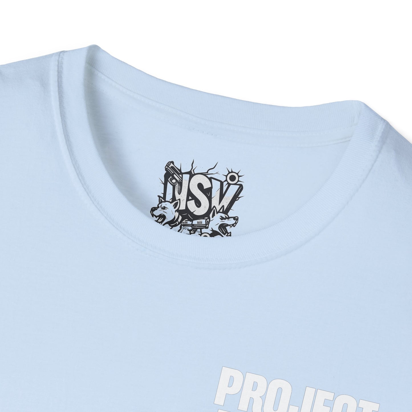 T-Shirt — 'Project Baby' Front & 'Death B4 Dishonor' Snake Tattoo Tee