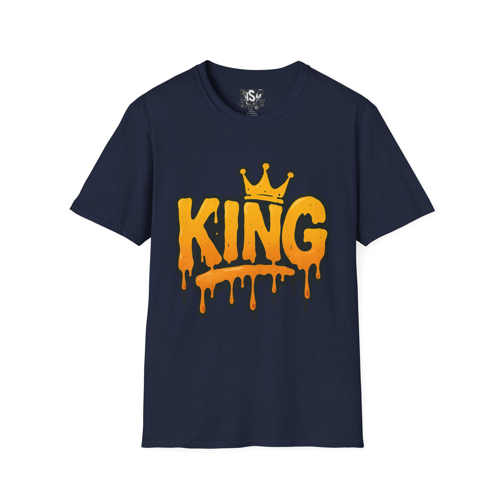 King Drip T-Shirt — Graffiti Crown Streetwear Tee