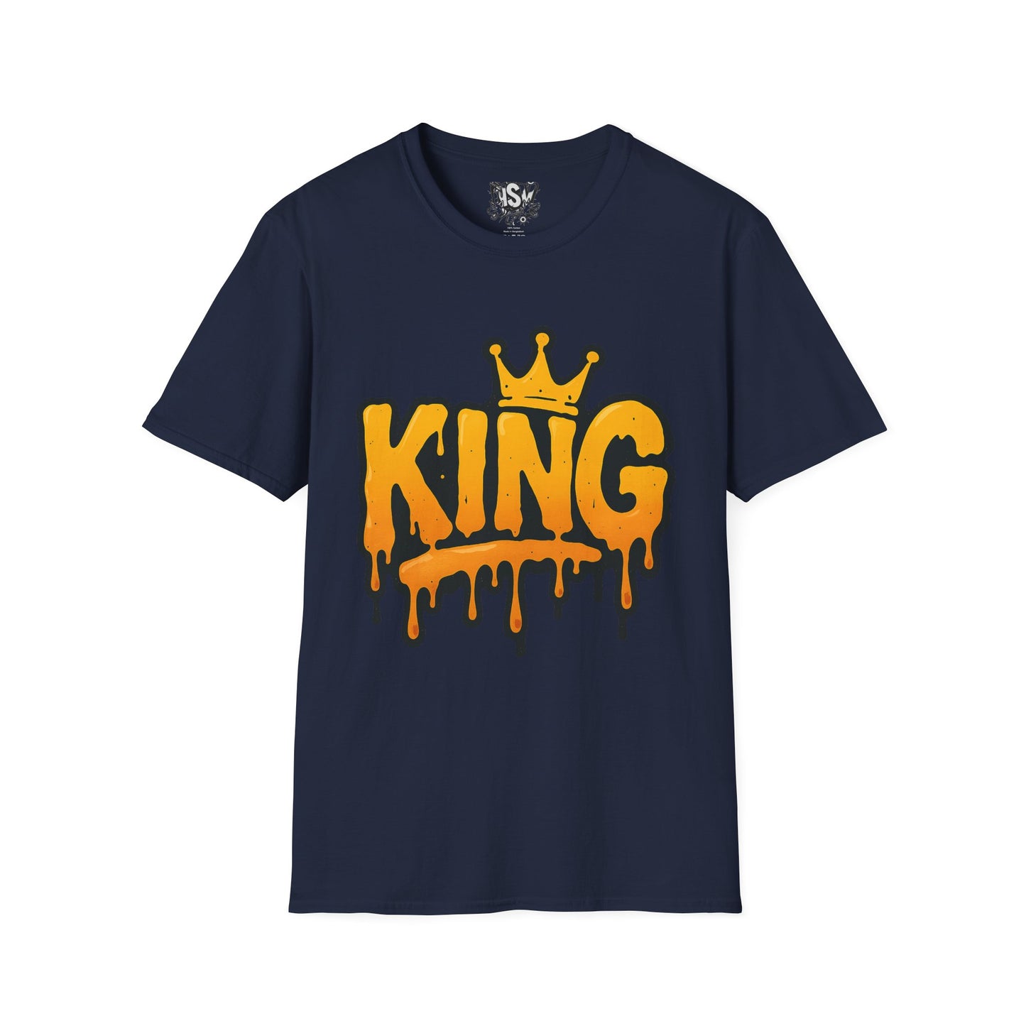 King Drip T-Shirt — Graffiti Crown Streetwear Tee
