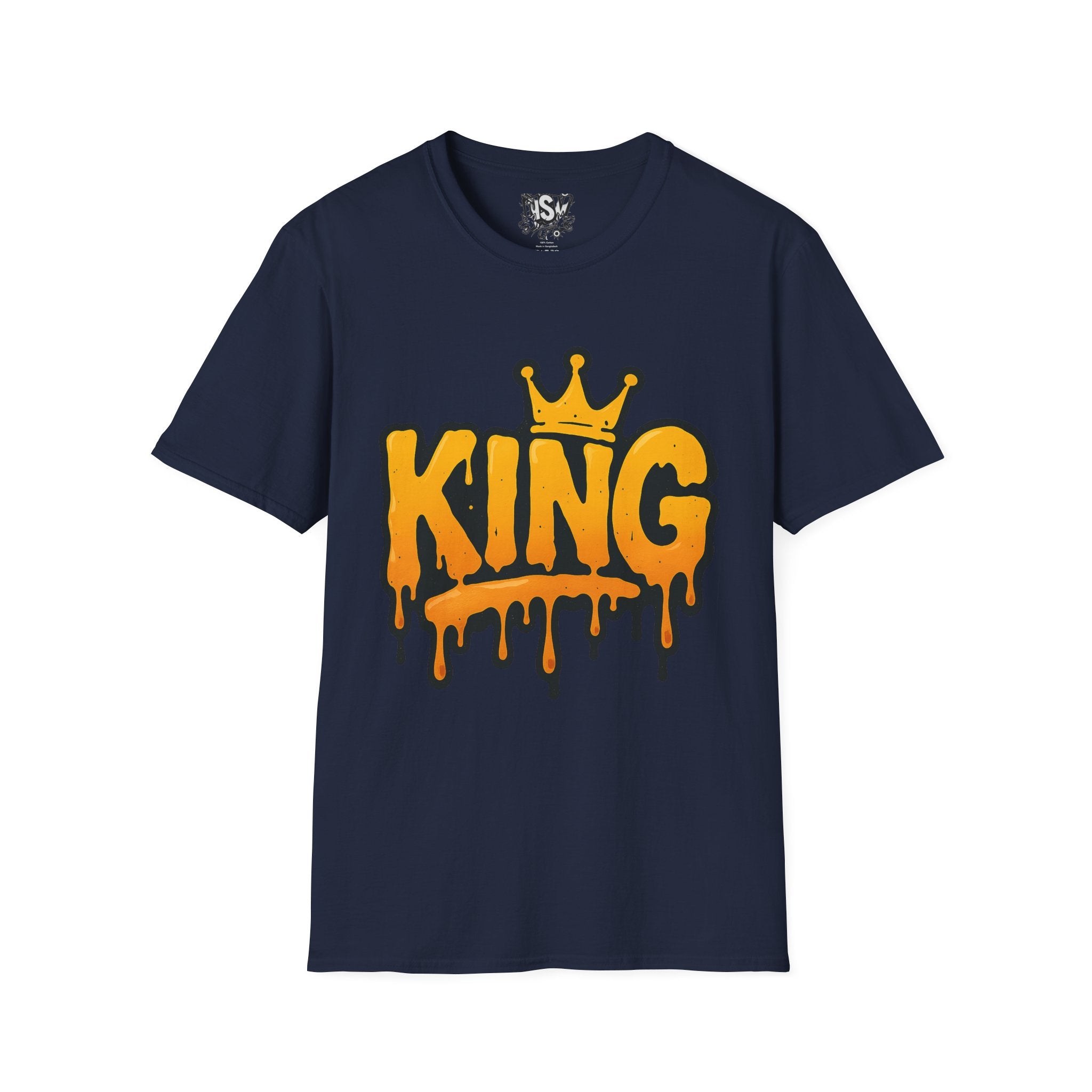 King Drip T-Shirt — Graffiti Crown Streetwear Tee