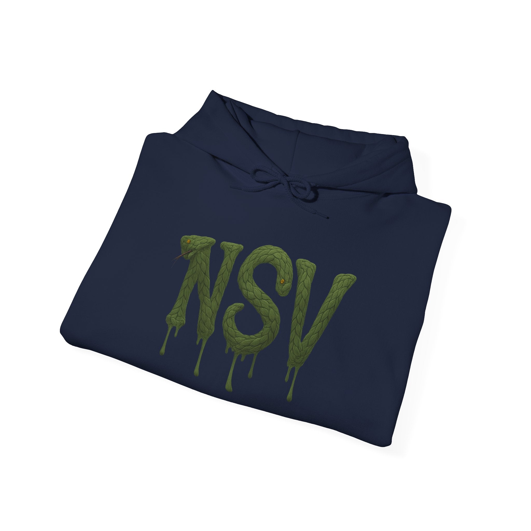 NSV Drip Hoodie — “Forever 09 Blessed” Green Graphic Sweatshirt