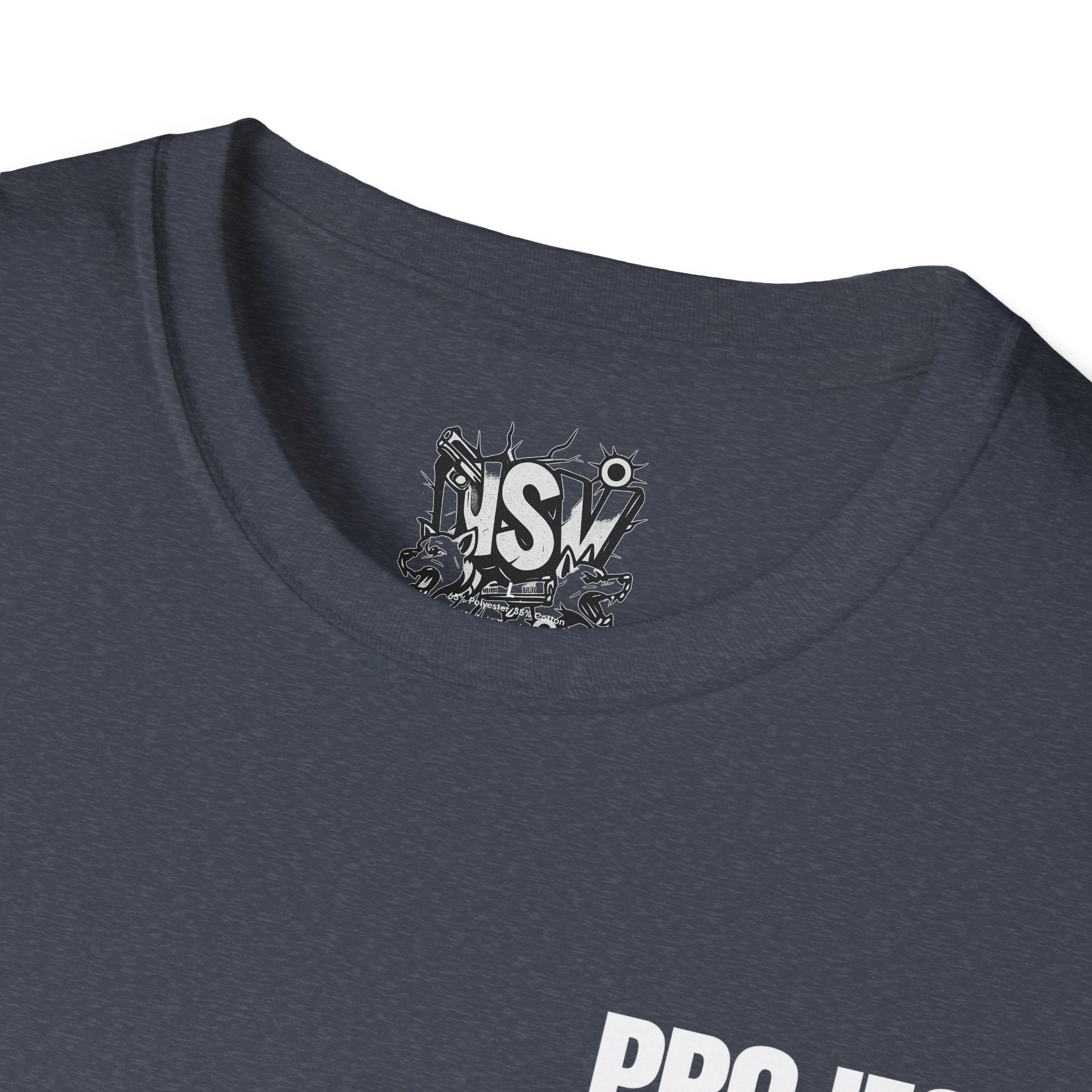 T-Shirt — 'Project Baby' Front & 'Death B4 Dishonor' Snake Tattoo Tee