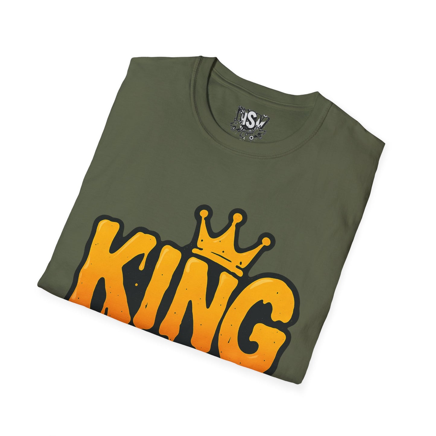 King Drip T-Shirt — Graffiti Crown Streetwear Tee