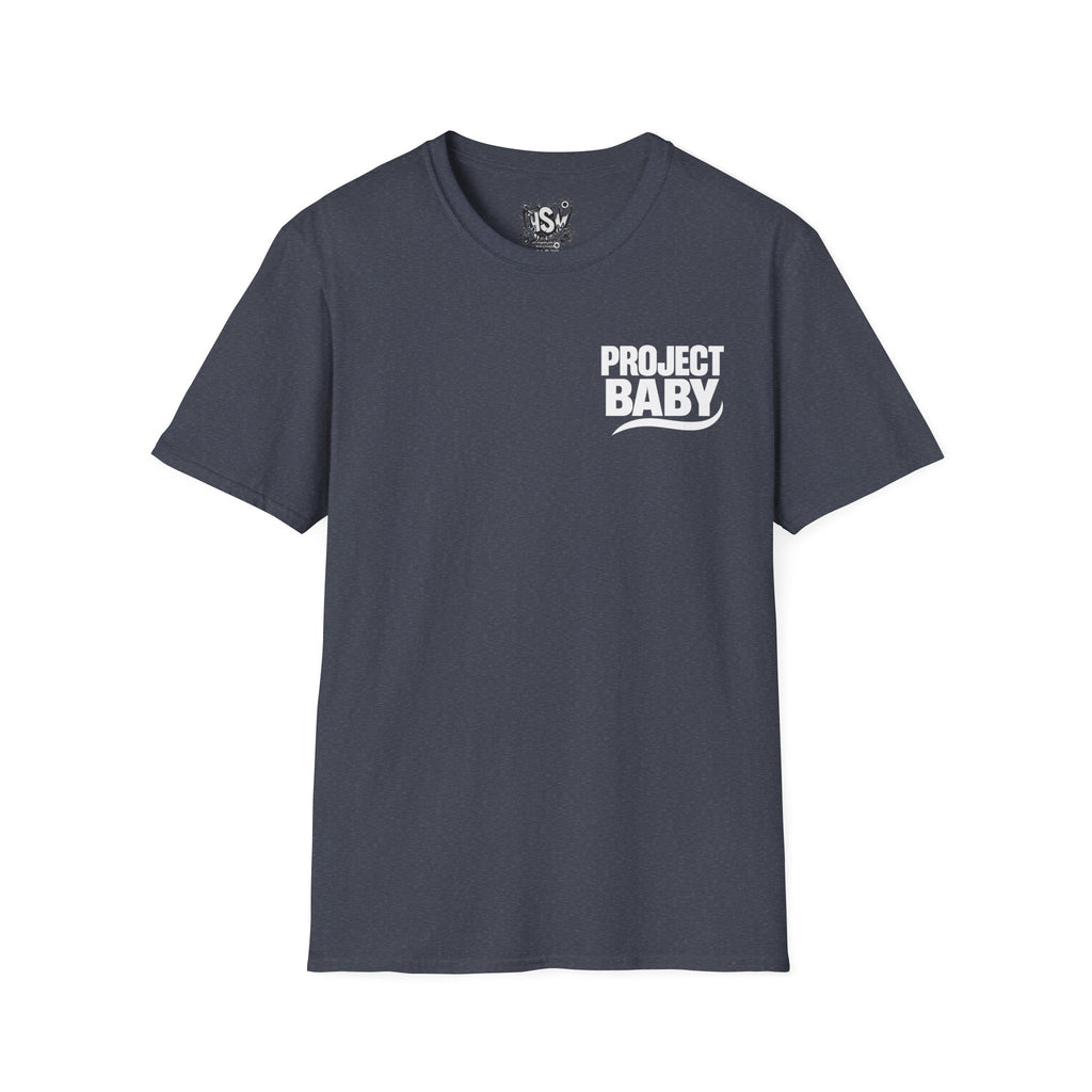 T-Shirt — 'Project Baby' Front & 'Death B4 Dishonor' Snake Tattoo Tee