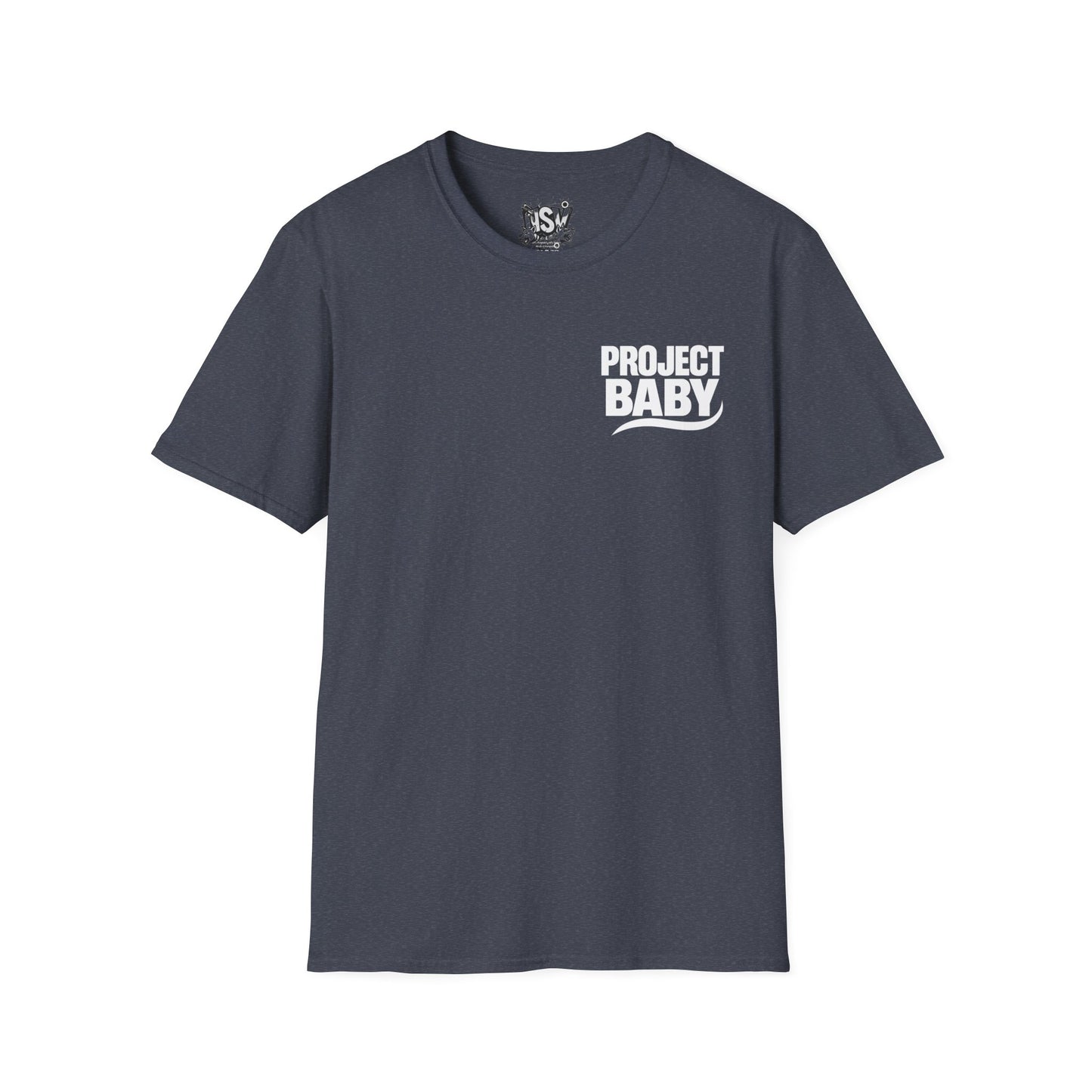 T-Shirt — 'Project Baby' Front & 'Death B4 Dishonor' Snake Tattoo Tee