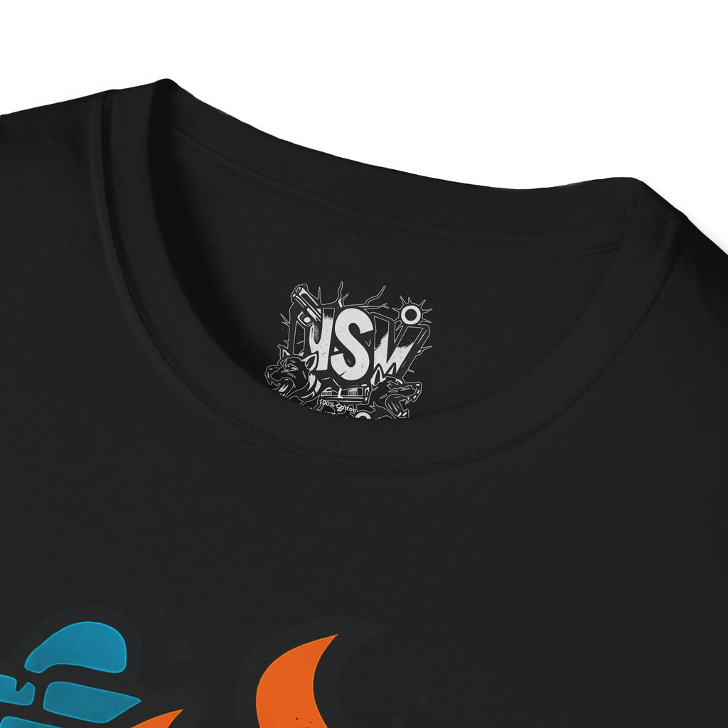 NSV Streetwear T-Shirt — Bold Graffiti Logo Tee