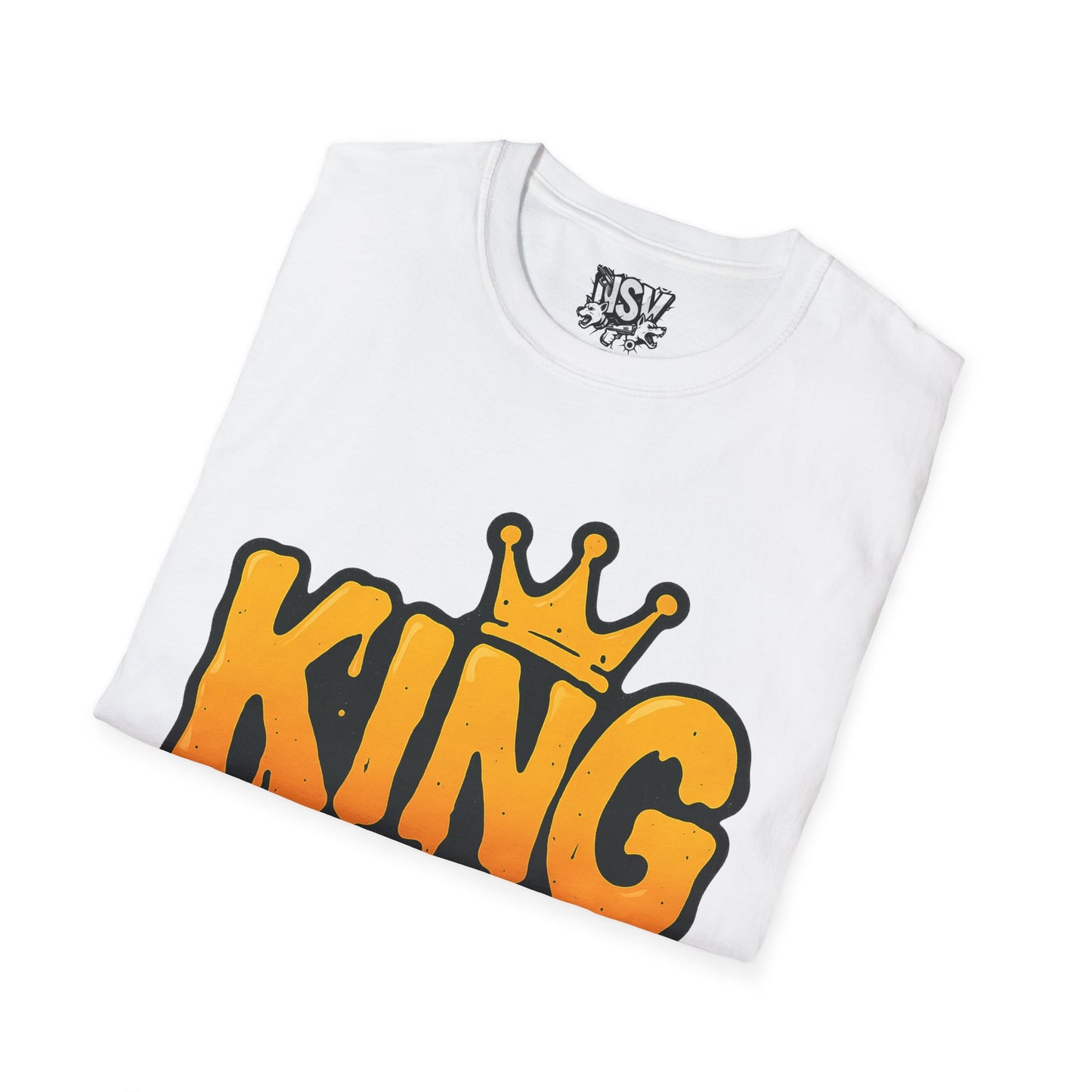 King Drip T-Shirt — Graffiti Crown Streetwear Tee