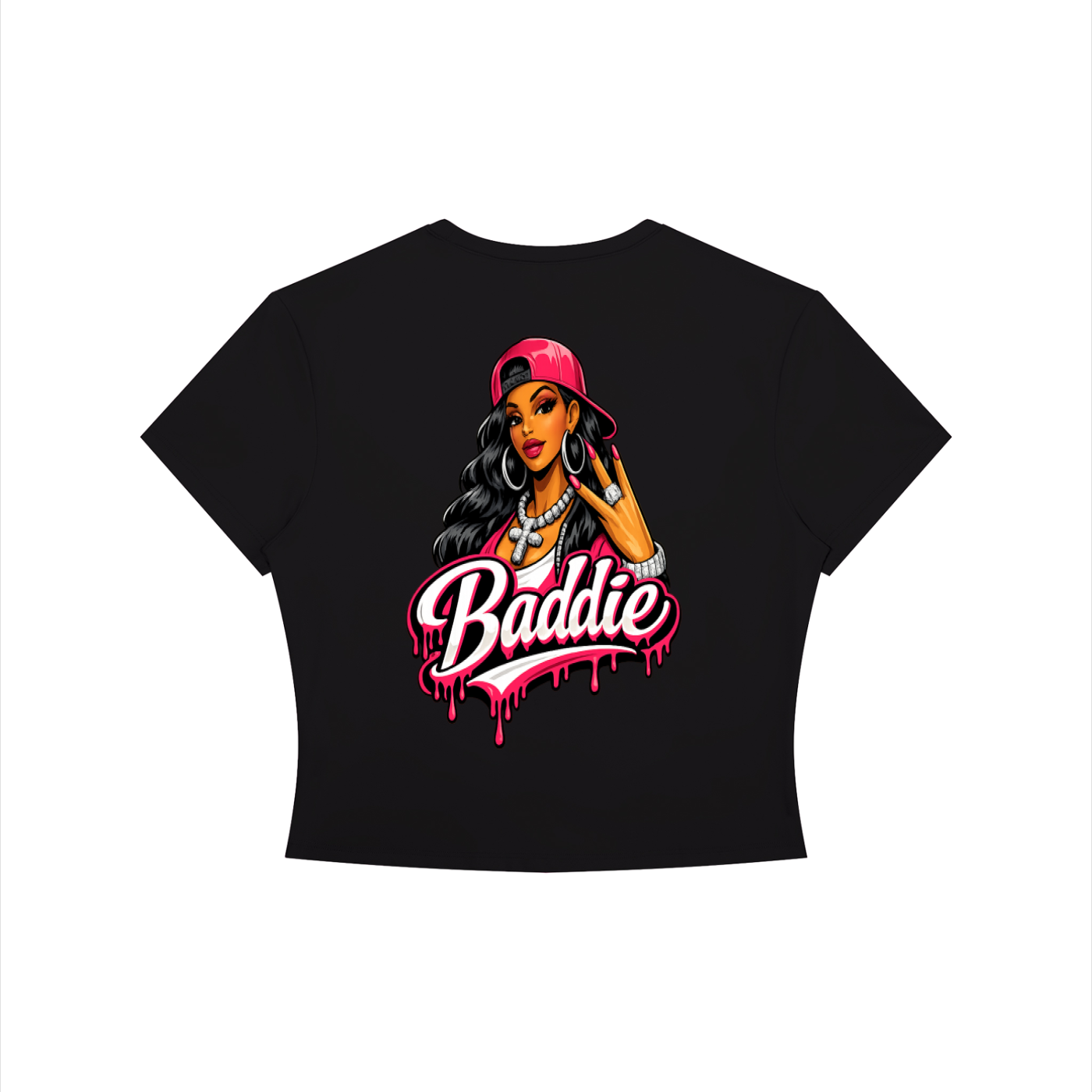 baddie season Crop T-Shirt