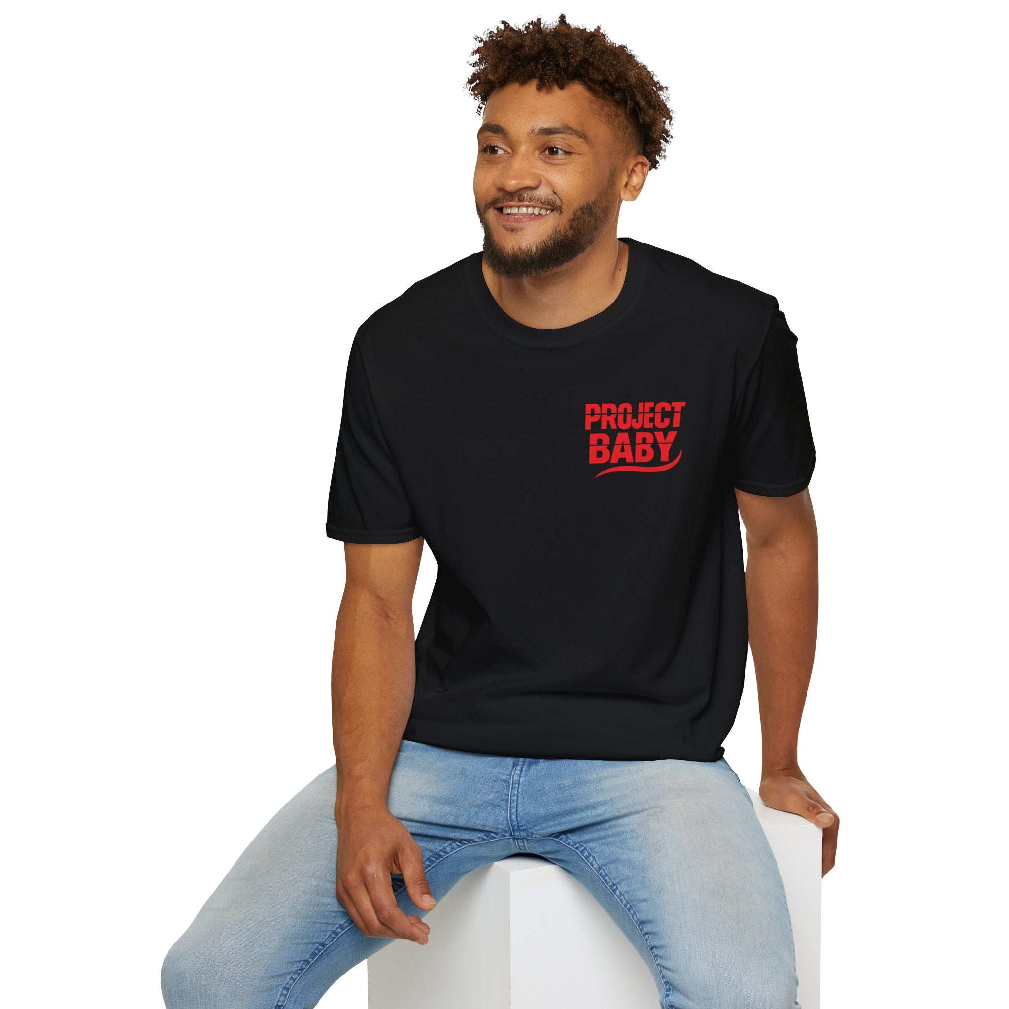 T-Shirt — 'Project Baby' Front & 'Death B4 Dishonor' Snake Tattoo Tee