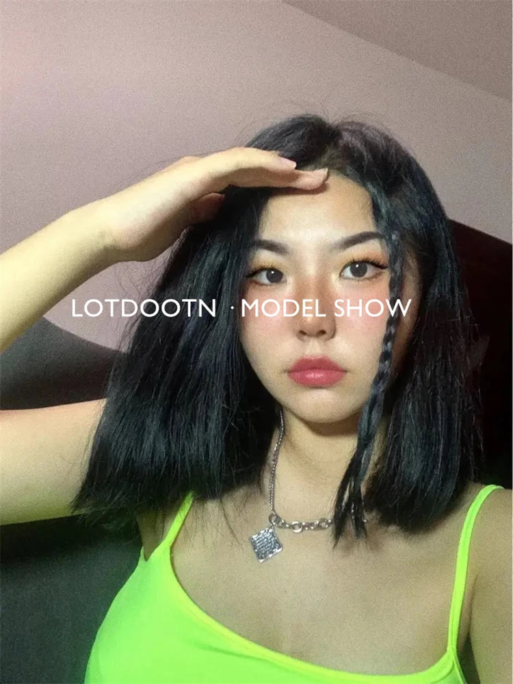 LOTDOOTN Women Sexy Backless Fashion Vest Green Fluorescent Camisole Women Nylon Tops Women Athletic Spandex Tops Women Camis