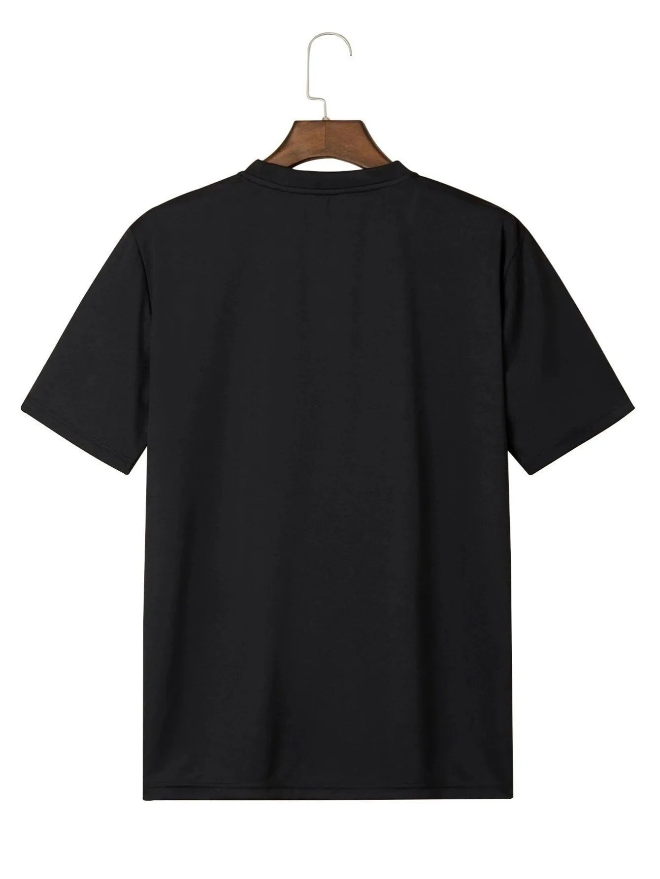 Men's summer 100% pure cotton fashionable casual loose goonies graphic printed round neck short sleeved T-shirt top