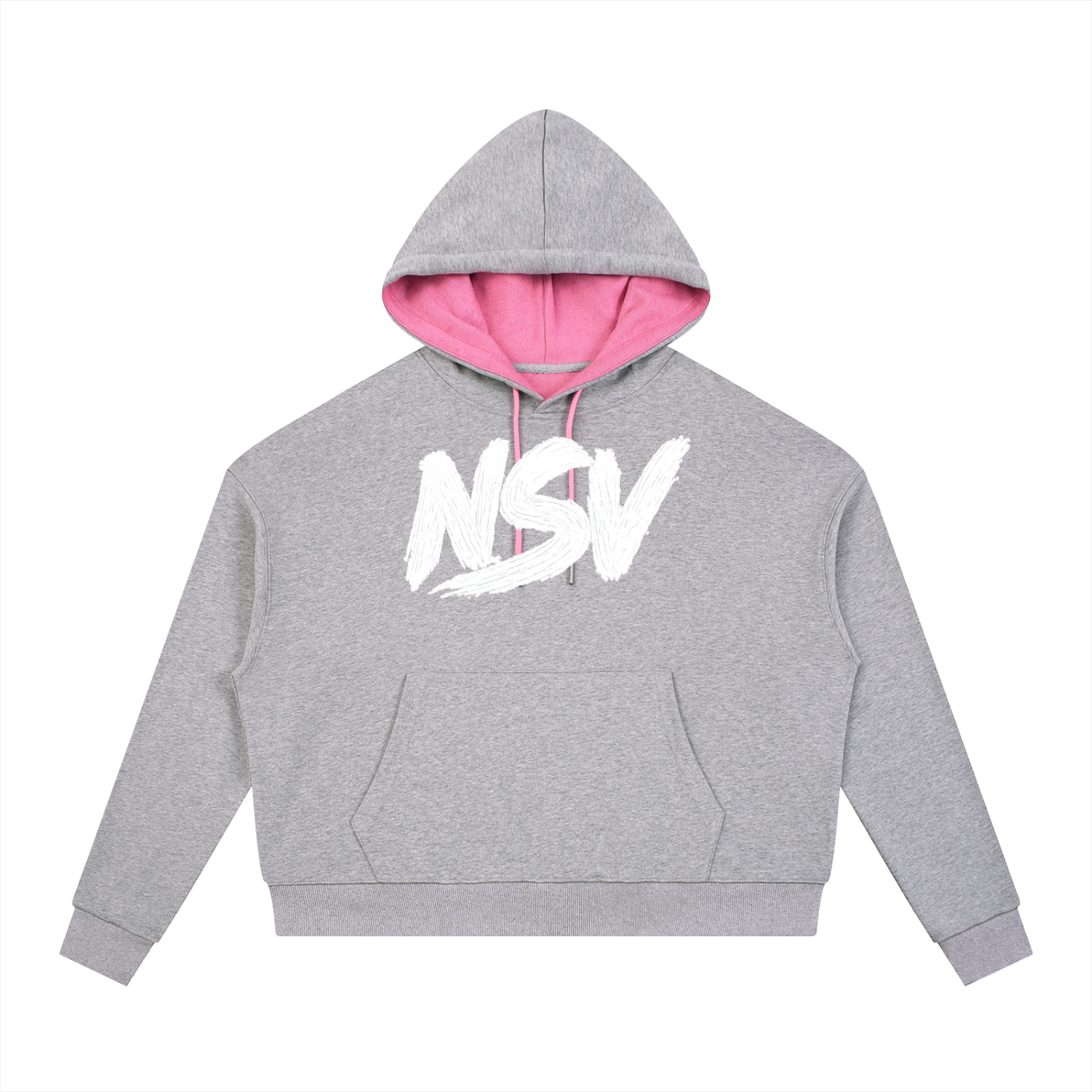 Contrast Drawstring Hoodie