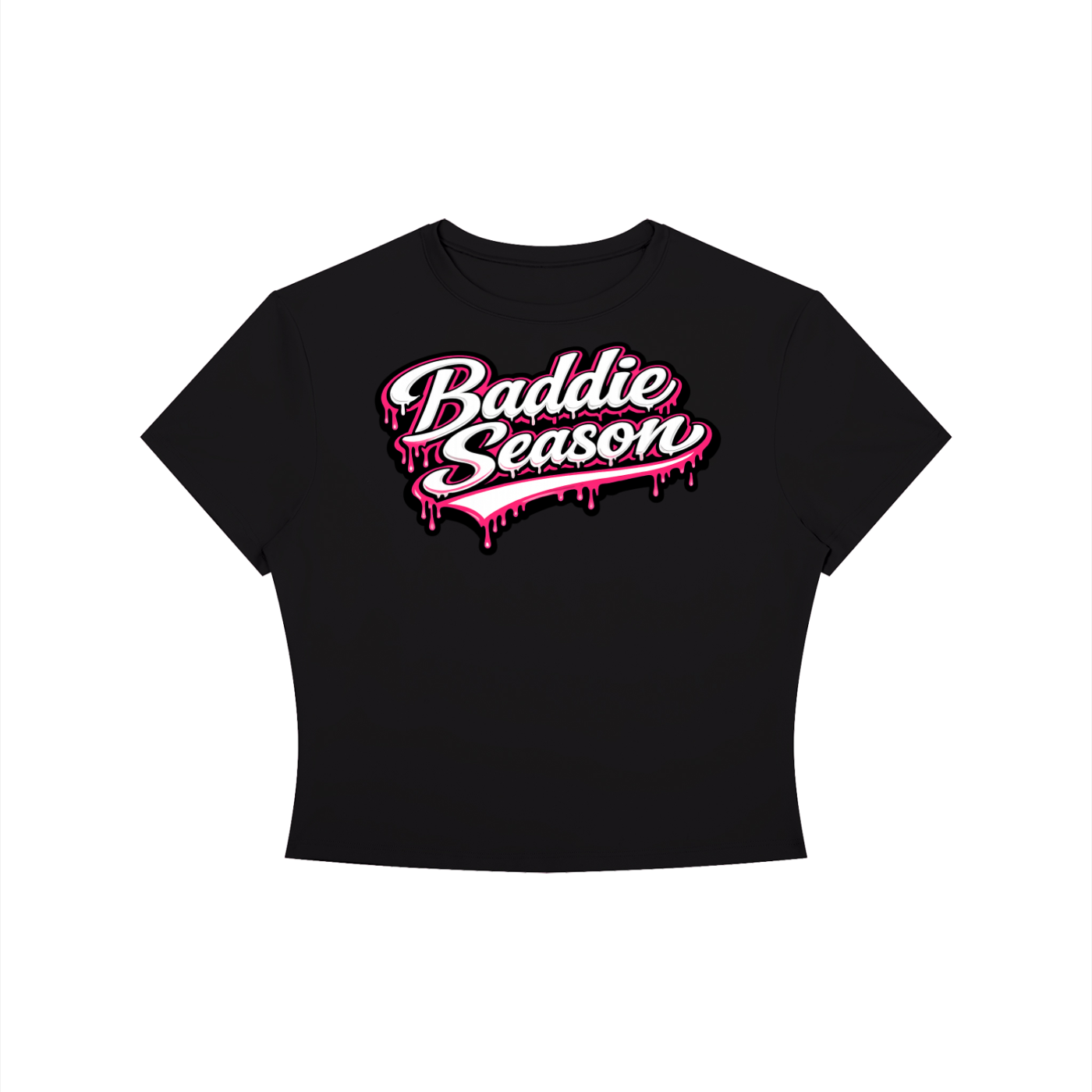 baddie season Crop T-Shirt